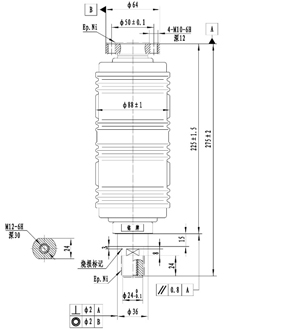 TD-12/(1250/1600)-31.5A1(W) VS1斷路器滅弧室