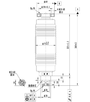 TD-12/(630、1250)-25AD1 VS1斷路器滅弧室