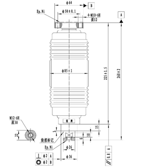 TD-12/1250-(25、31.5)AD2 VS1斷路器滅弧室