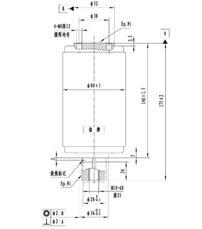 TD-12/1250-25Q1充氣柜用滅弧室	