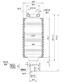 TD-24/(630、1250、1600)-(25、31.5)A1J(W) VS1斷路器空滅弧室