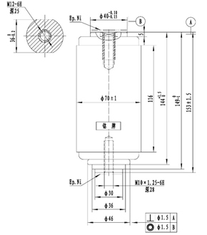 TD-12/1250-25G2固體柜用滅弧室	