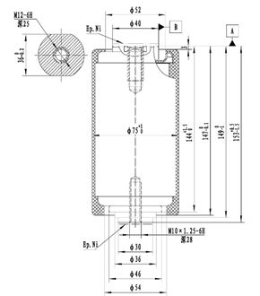 TD-12/1250-25G2J固體柜用滅弧室	